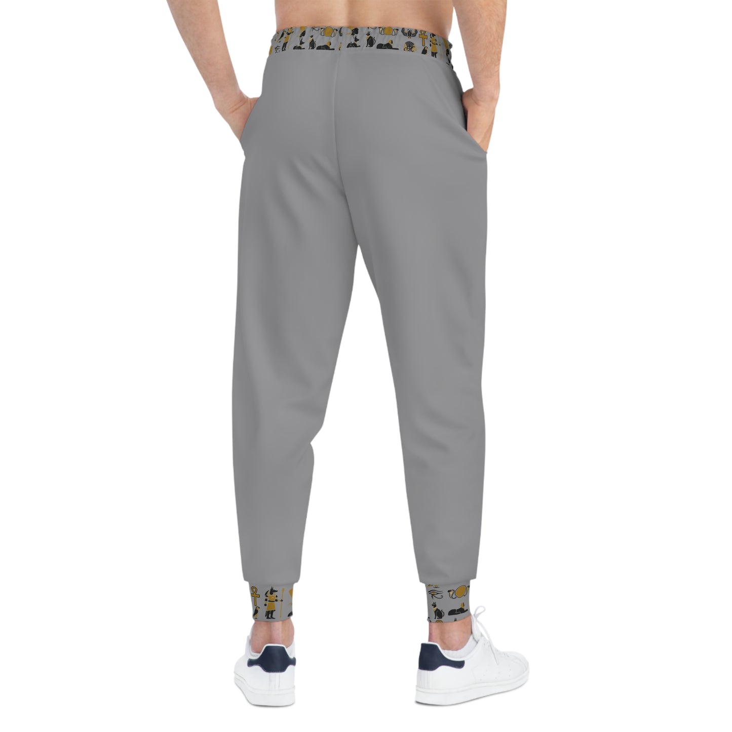 MoMel Athletic Joggers in Gray - High Quality