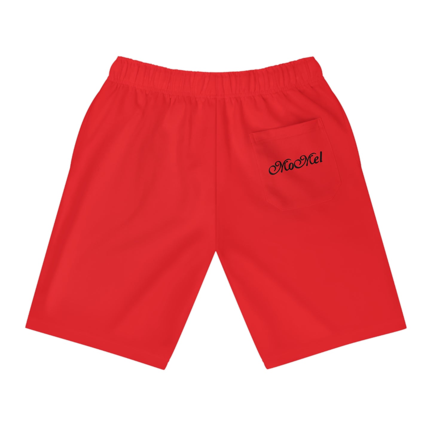 Stylish Athletic Long Shorts with Egyptian Design