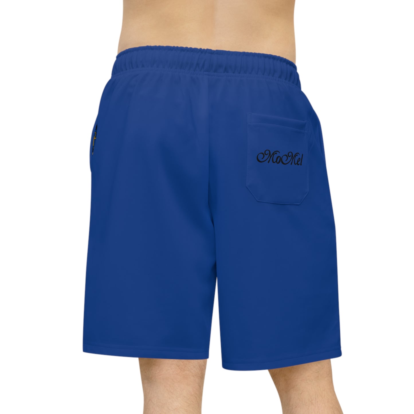 Stylish Athletic Long Shorts with Egyptian Design