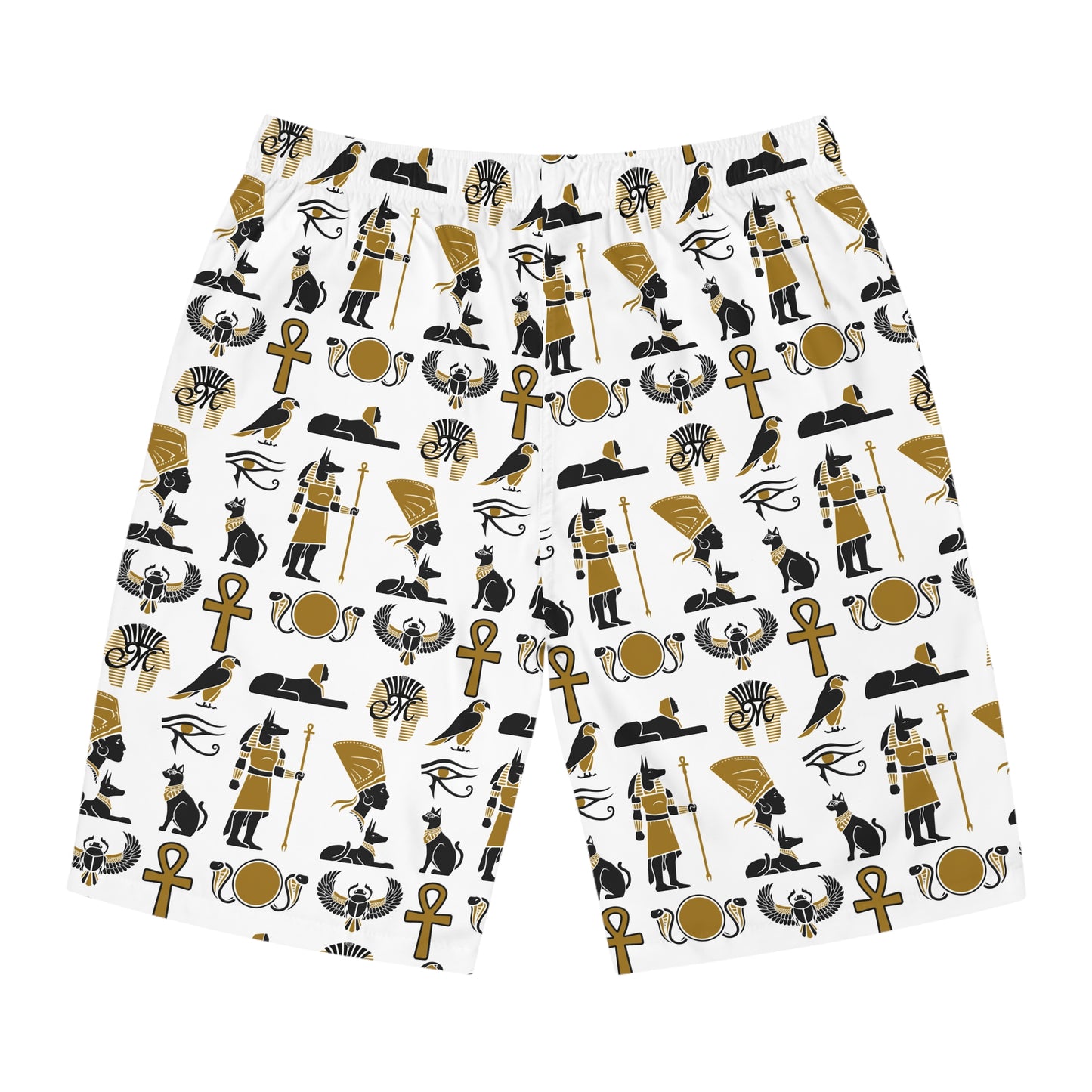 Stylish Egyptian Print Men's Board Shorts