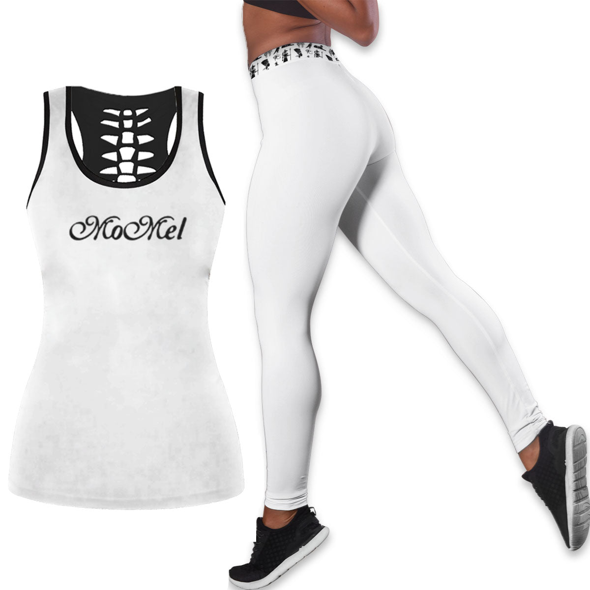 AOP Lady'S Hollow Tank Set