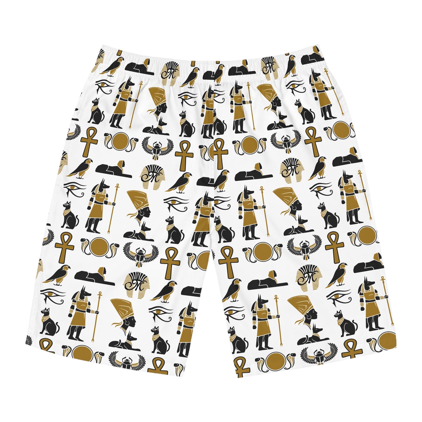 Stylish Egyptian Print Men's Board Shorts