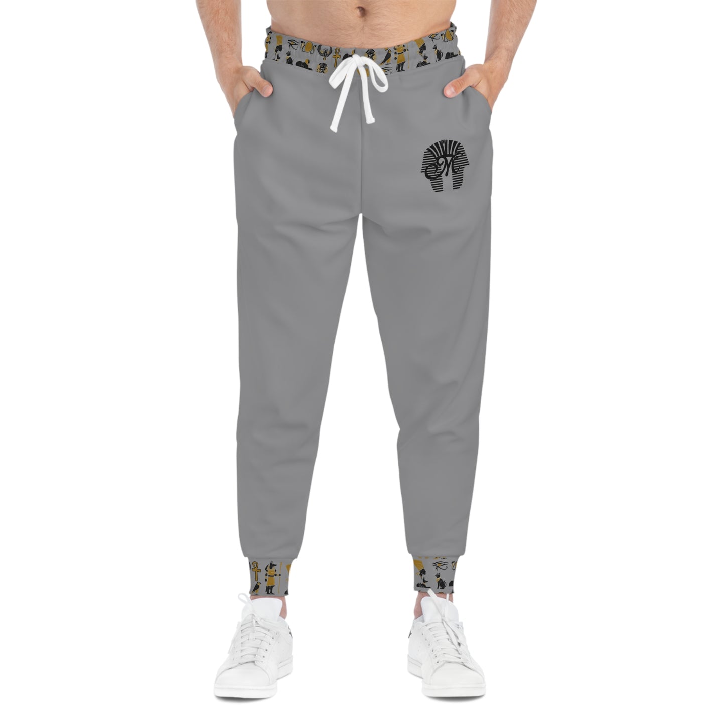 MoMel Athletic Joggers in Gray - High Quality