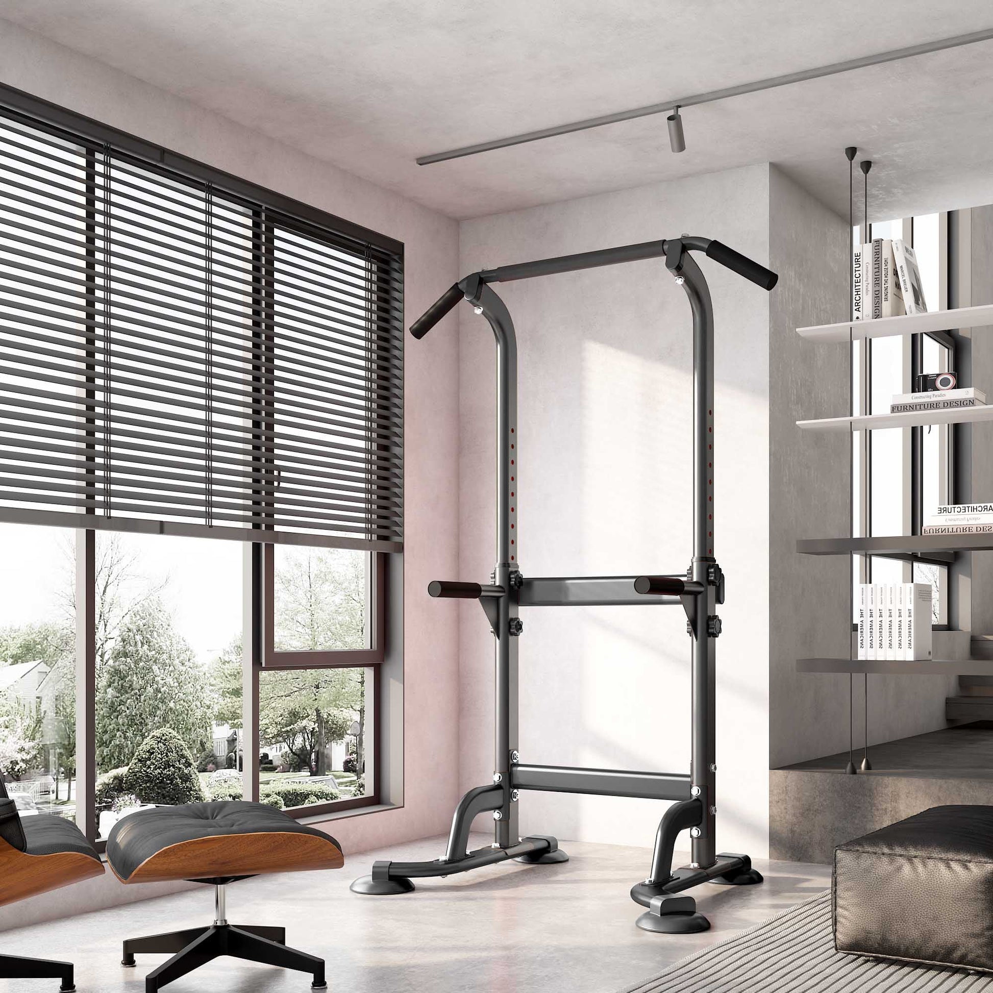 Adjustable Power Tower – Pull-Up & Strength Training Station