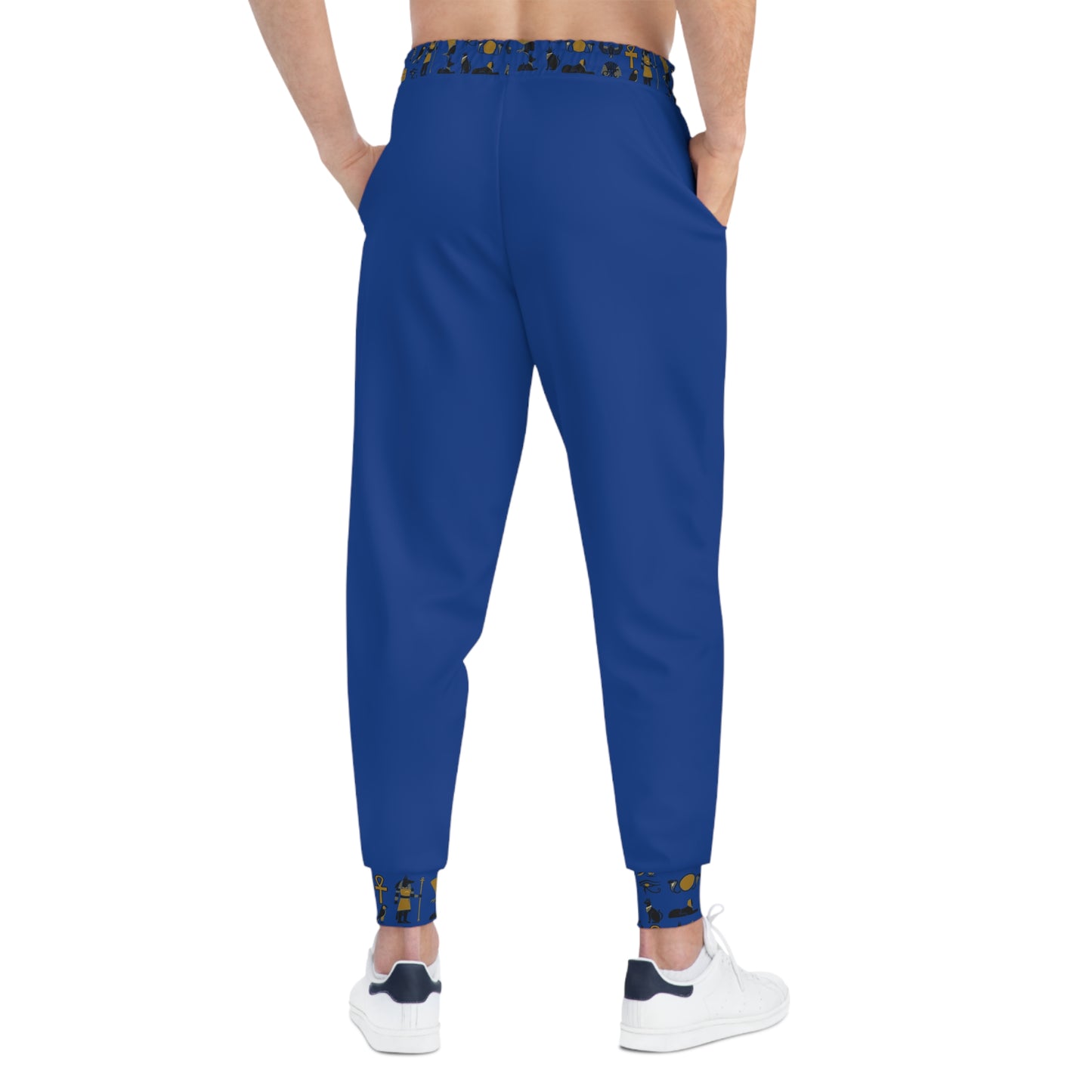 MoMel Athletic Joggers in Blue - High Quality