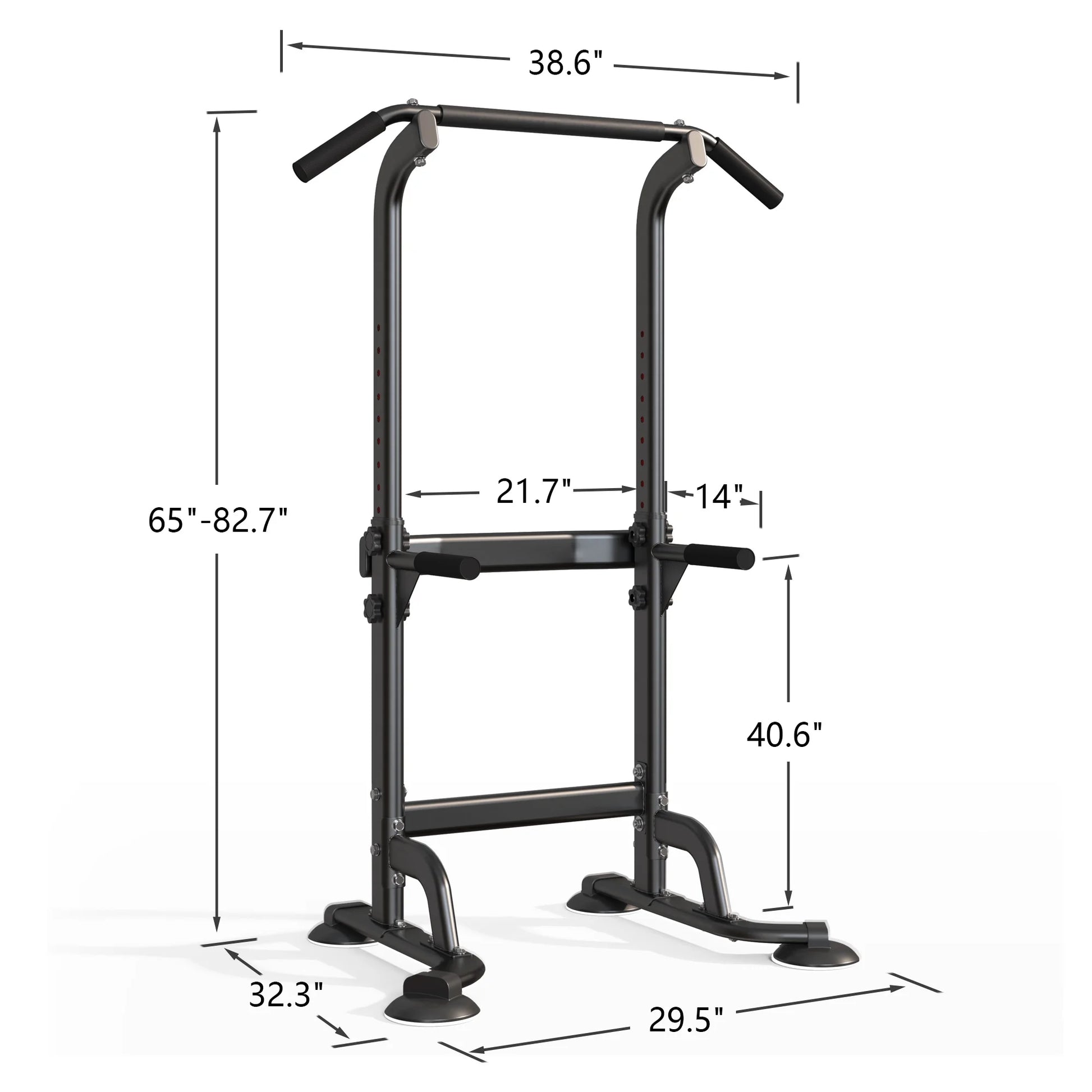 Adjustable Power Tower – Pull-Up & Strength Training Station