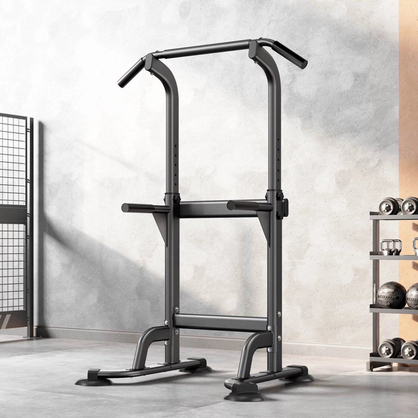Adjustable Power Tower – Pull-Up & Strength Training Station