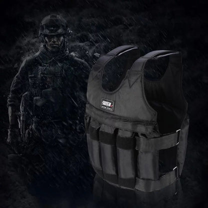 Adjustable Weighted Vest – Strength Training (20-110Lbs Capacity)