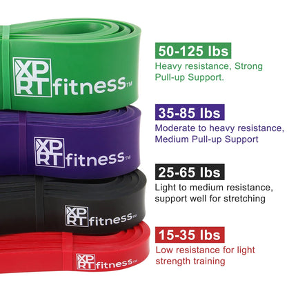 Heavy-Duty Pull-Up Resistance Band – 50-125Lbs for Stretch & Powerlifting